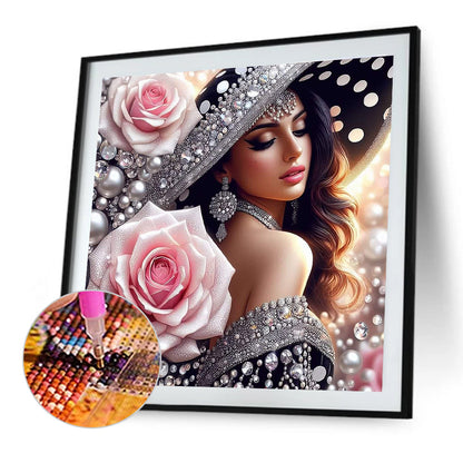 Diamond Painting - Full Round - Noblewoman (40*40CM)