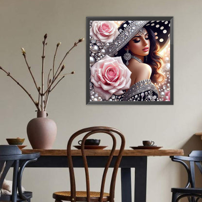 Diamond Painting - Full Round - Noblewoman (40*40CM)