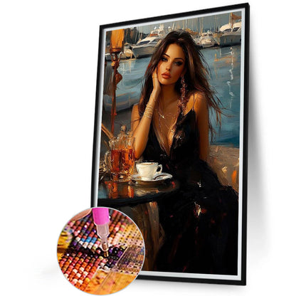 Diamond Painting - Full Round - Elegant Woman (40*60CM)