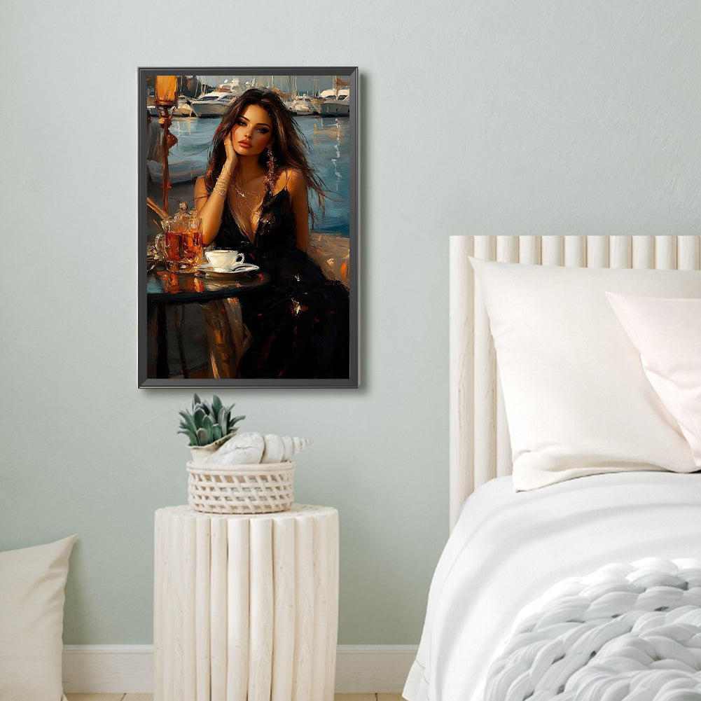 Diamond Painting - Full Round - Elegant Woman (40*60CM)