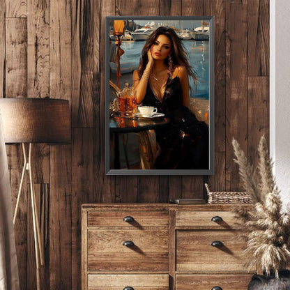 Diamond Painting - Full Round - Elegant Woman (40*60CM)
