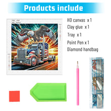 Load image into Gallery viewer, Diamond Painting - Partial Special Shaped - Independence Day With American Flag (30*30CM)
