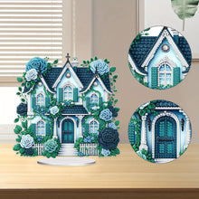 Load image into Gallery viewer, Flower House Acrylic Diamond Painting Tabletop Ornaments Kit for Adults Beginner
