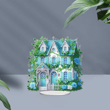 Load image into Gallery viewer, Flower House Acrylic Diamond Painting Tabletop Ornaments Kit for Adults Beginner
