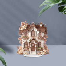 Load image into Gallery viewer, Flower House Acrylic Diamond Painting Tabletop Ornaments Kit for Adults Beginner
