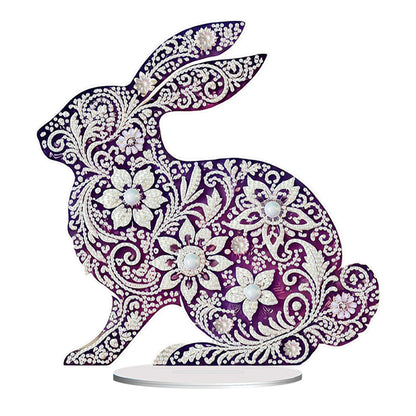 Animal Acrylic Diamond Painting Tabletop Ornaments Kit Desktop Diamond Art Kits