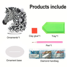 Load image into Gallery viewer, Animal Acrylic Diamond Painting Tabletop Ornaments Kit Desktop Diamond Art Kits
