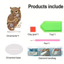 Load image into Gallery viewer, Animal Acrylic Diamond Painting Tabletop Ornaments Kit Desktop Diamond Art Kits
