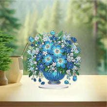 Load image into Gallery viewer, Flowers Table Top Diamond Painting Ornament Kits for Home Office Desktop Decor
