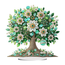 Load image into Gallery viewer, Flowers Table Top Diamond Painting Ornament Kits for Home Office Desktop Decor
