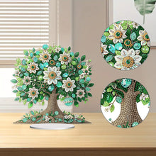 Load image into Gallery viewer, Flowers Table Top Diamond Painting Ornament Kits for Home Office Desktop Decor
