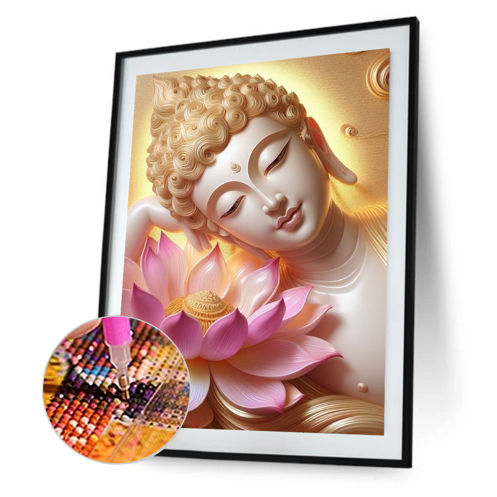 Diamond Painting - Full Round - Buddha (30*40CM)