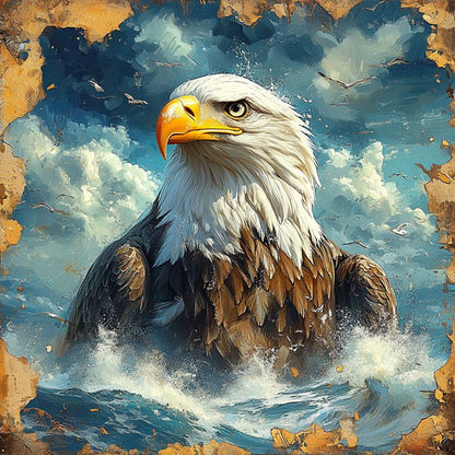 Diamond Painting - Full Round - Eagle (40*40CM)
