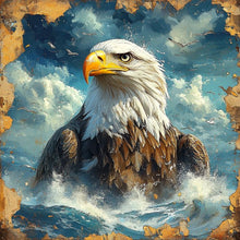 Load image into Gallery viewer, Diamond Painting - Full Round - Eagle (40*40CM)
