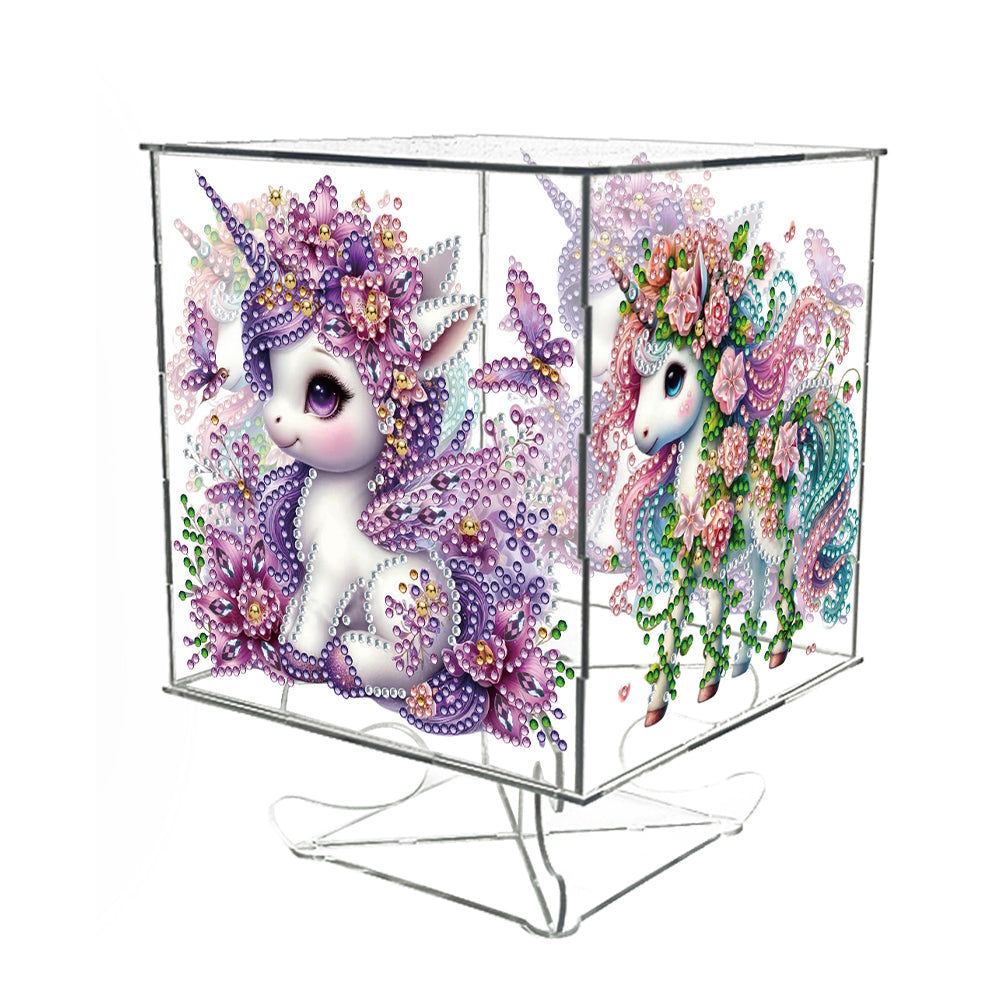 Four Sided Butterfly Multifunctional Diamond Night Lamp for Adults Beginners