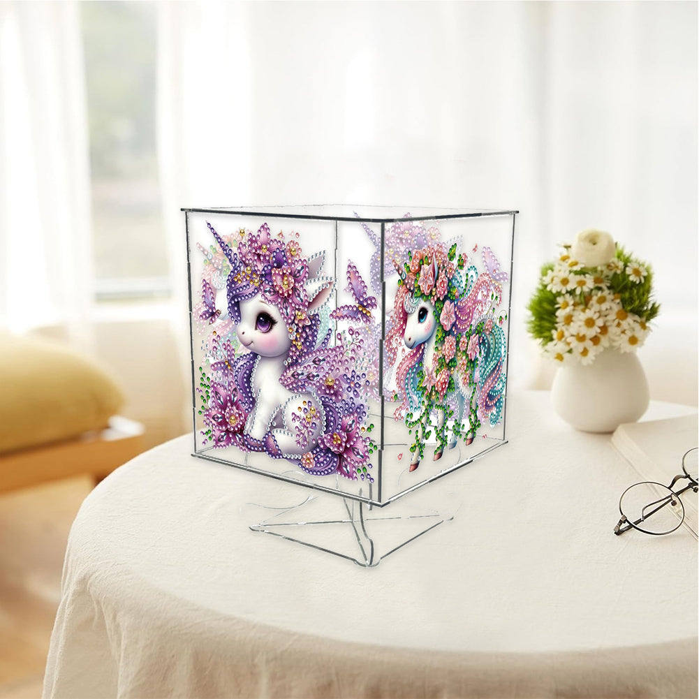 Four Sided Butterfly Multifunctional Diamond Night Lamp for Adults Beginners