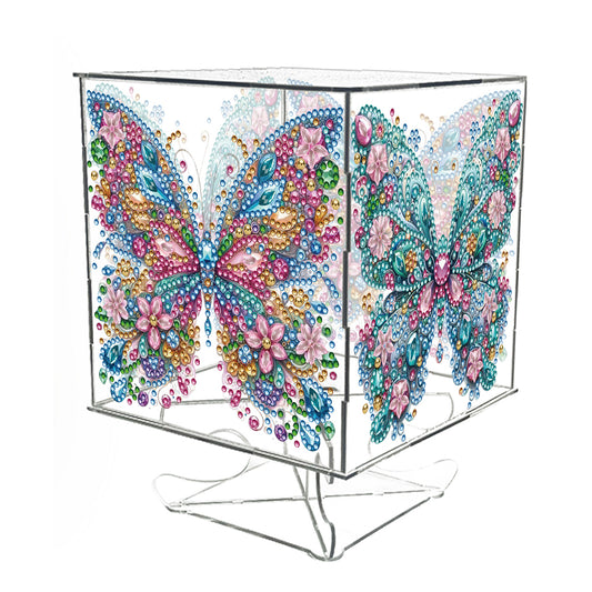 Four Sided Butterfly Multifunctional Diamond Night Lamp for Adults Beginners