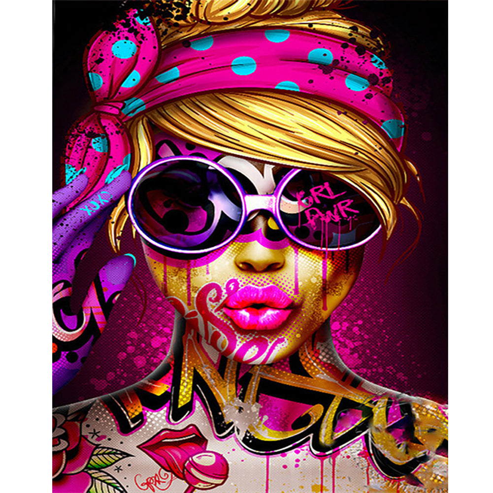Diamond Painting - Full Round - Girl (40*50CM)