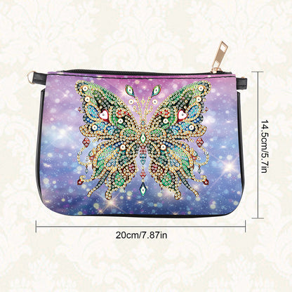5D Diamond Painting Crossbody Chain Bags Leather Diamond Art Purses for Adults
