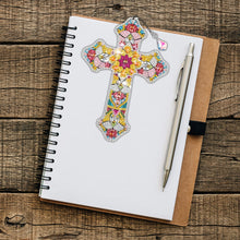 Load image into Gallery viewer, 6Pcs Special Shape Cross Diamond Painting Bookmark Diamond Bookmark Art Projects

