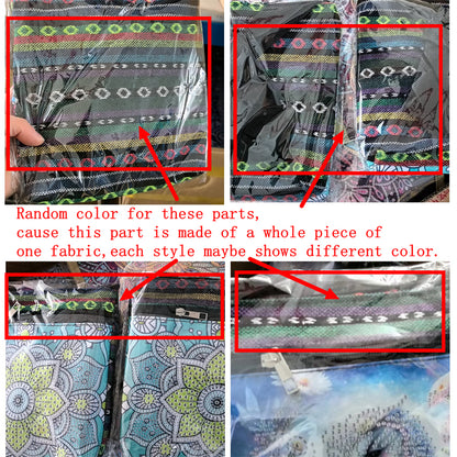 Bathing Elephant Special Shape Diamond Painting Crossbody Bag for Outdoor Travel