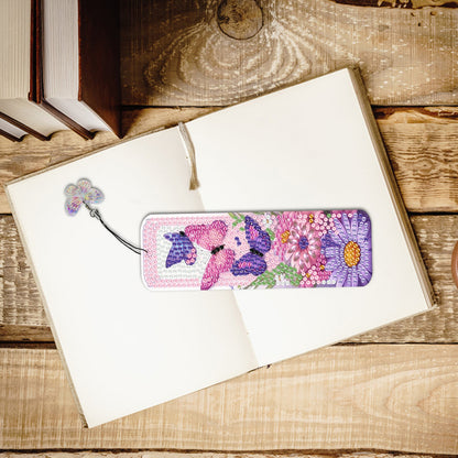 4 Pcs Animal Diamond Painting Bookmarks Diamond Art Bookmarks for Book Lovers