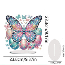 Load image into Gallery viewer, Acrylic Special Shape Butterfly Desktop Diamond Art Kits for Home Office Decor
