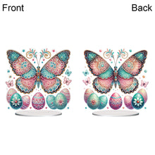 Load image into Gallery viewer, Acrylic Special Shape Butterfly Desktop Diamond Art Kits for Home Office Decor
