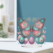 Load image into Gallery viewer, Acrylic Special Shape Butterfly Desktop Diamond Art Kits for Home Office Decor
