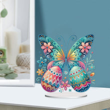 Load image into Gallery viewer, Acrylic Special Shape Butterfly Desktop Diamond Art Kits for Home Office Decor
