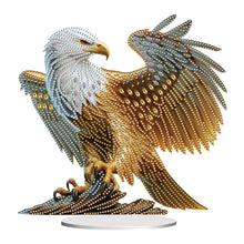 Load image into Gallery viewer, Acrylic Special Shape Eagle Diamond Painting Desktop Decors Bedroom Table Decor
