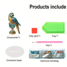 Load image into Gallery viewer, Acrylic Special Shape Eagle Diamond Painting Desktop Decors Bedroom Table Decor
