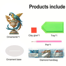 Load image into Gallery viewer, Acrylic Special Shape Eagle Diamond Painting Desktop Decors Bedroom Table Decor
