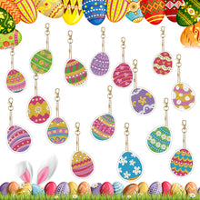 Load image into Gallery viewer, Double Sided Special Shape Animals Diamond Art Craft Keychain for Party Supplies
