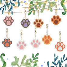 Load image into Gallery viewer, Double Sided Special Shape Animals Diamond Art Craft Keychain for Party Supplies
