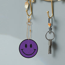 Load image into Gallery viewer, Double Sided Special Shape Animals Diamond Art Craft Keychain for Party Supplies
