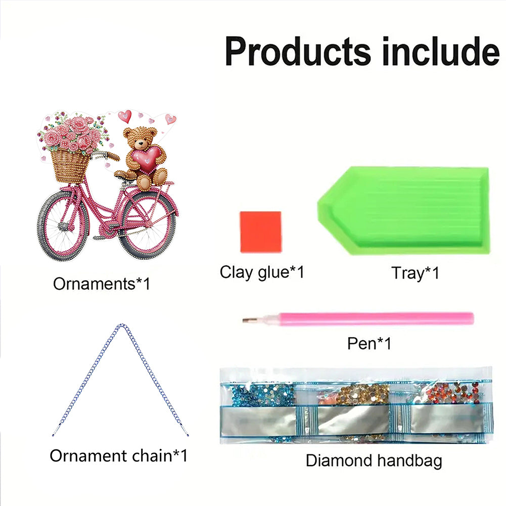 Butterfly DIY Diamond Art Pendant Kit Diamond Painting Ornaments for Wall Window