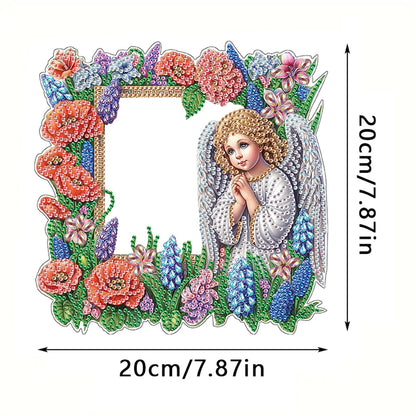 Special Shape Flower Table Top Diamond Painting Frame Kits for Home Office Decor
