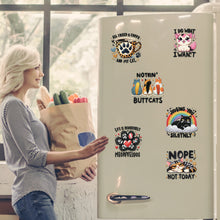 Load image into Gallery viewer, 6Pcs Acrylic Animals Diamond Painting Refrigerator Magnet for Fridge Whiteboards
