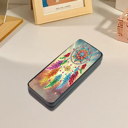 Diamond Painting Eyeglasses Case Cat 5D DIY Eyewear Organizer Case for Art Craft