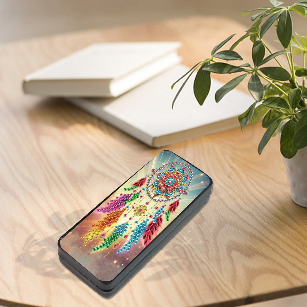 Diamond Painting Eyeglasses Case Cat 5D DIY Eyewear Organizer Case for Art Craft