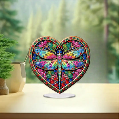 Acrylic Table Top Diamond Painting Ornament Kits for Home Office Desktop Decor