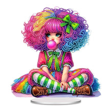 Load image into Gallery viewer, Acrylic Table Top Diamond Painting Ornament Kits for Home Office Desktop Decor
