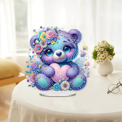 Acrylic Table Top Diamond Painting Ornament Kits for Home Office Desktop Decor