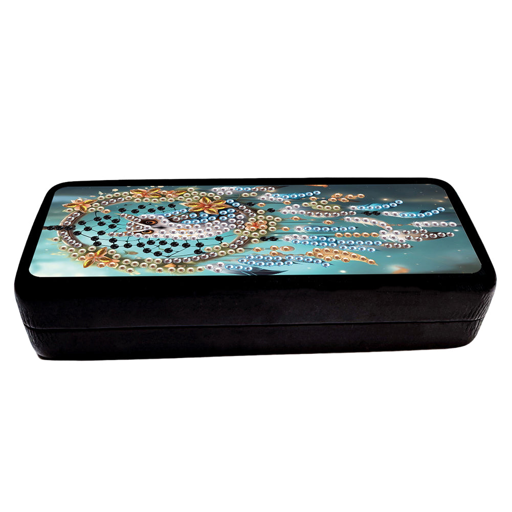 DIY Diamond Painting Glasses Storage Box Diamond Art Sunglasses Case Art Crafts