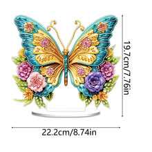 Load image into Gallery viewer, Acrylic Special Shape Teacup Gnome Desktop Diamond Art Kits Bedroom Table Decor
