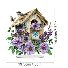 Load image into Gallery viewer, Acrylic Special Shape Teacup Gnome Desktop Diamond Art Kits Bedroom Table Decor
