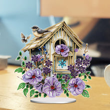 Load image into Gallery viewer, Acrylic Special Shape Teacup Gnome Desktop Diamond Art Kits Bedroom Table Decor
