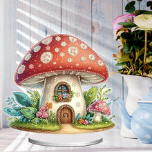 Load image into Gallery viewer, Acrylic Special Shape Teacup Gnome Desktop Diamond Art Kits Bedroom Table Decor
