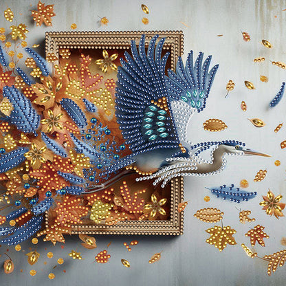 4pcs Partial Special Diamond Painting Set - Escape From The Frame (30*30CM)